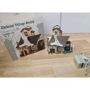Dept. 56 Dickens Village Series Brandon Mill (4025255) W/Lite & Orig. Box,Works